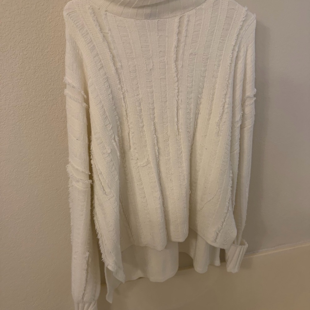 Gilli Cream Ribbed Sweater - Picture 4 of 4
